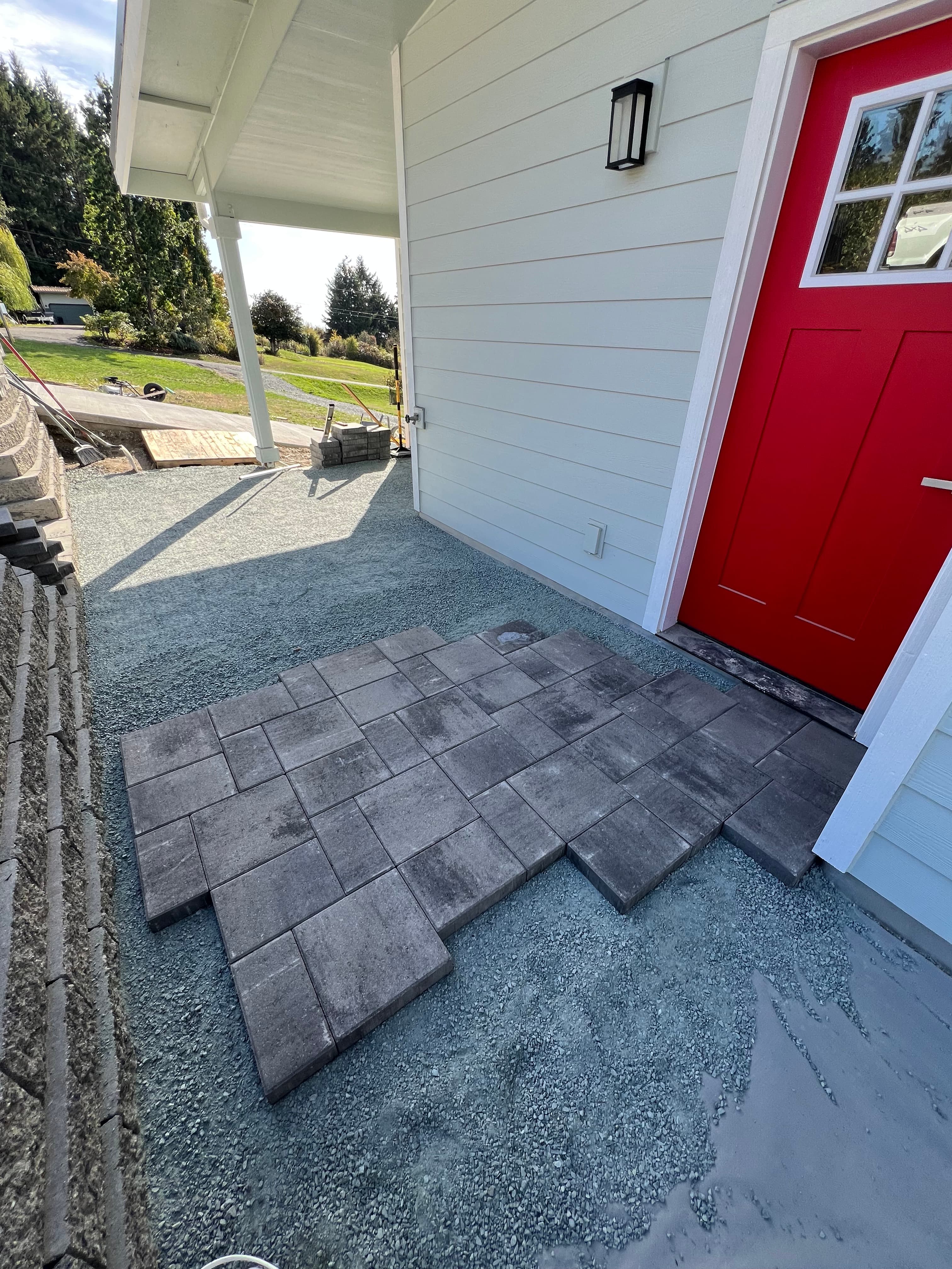 Multi-Level Paver Patio & Retaining Walls gallery 6
