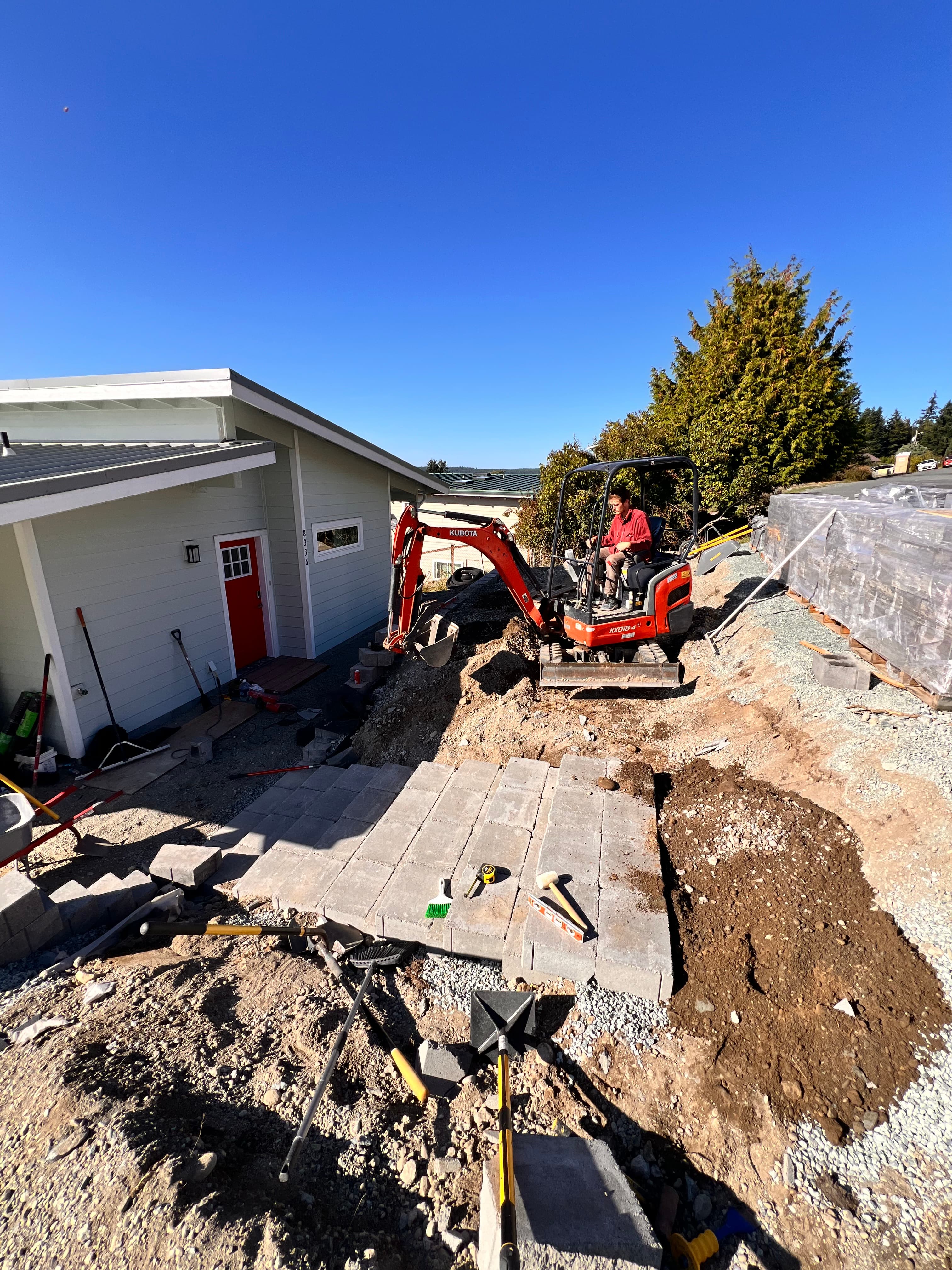 Multi-Level Paver Patio & Retaining Walls gallery 18