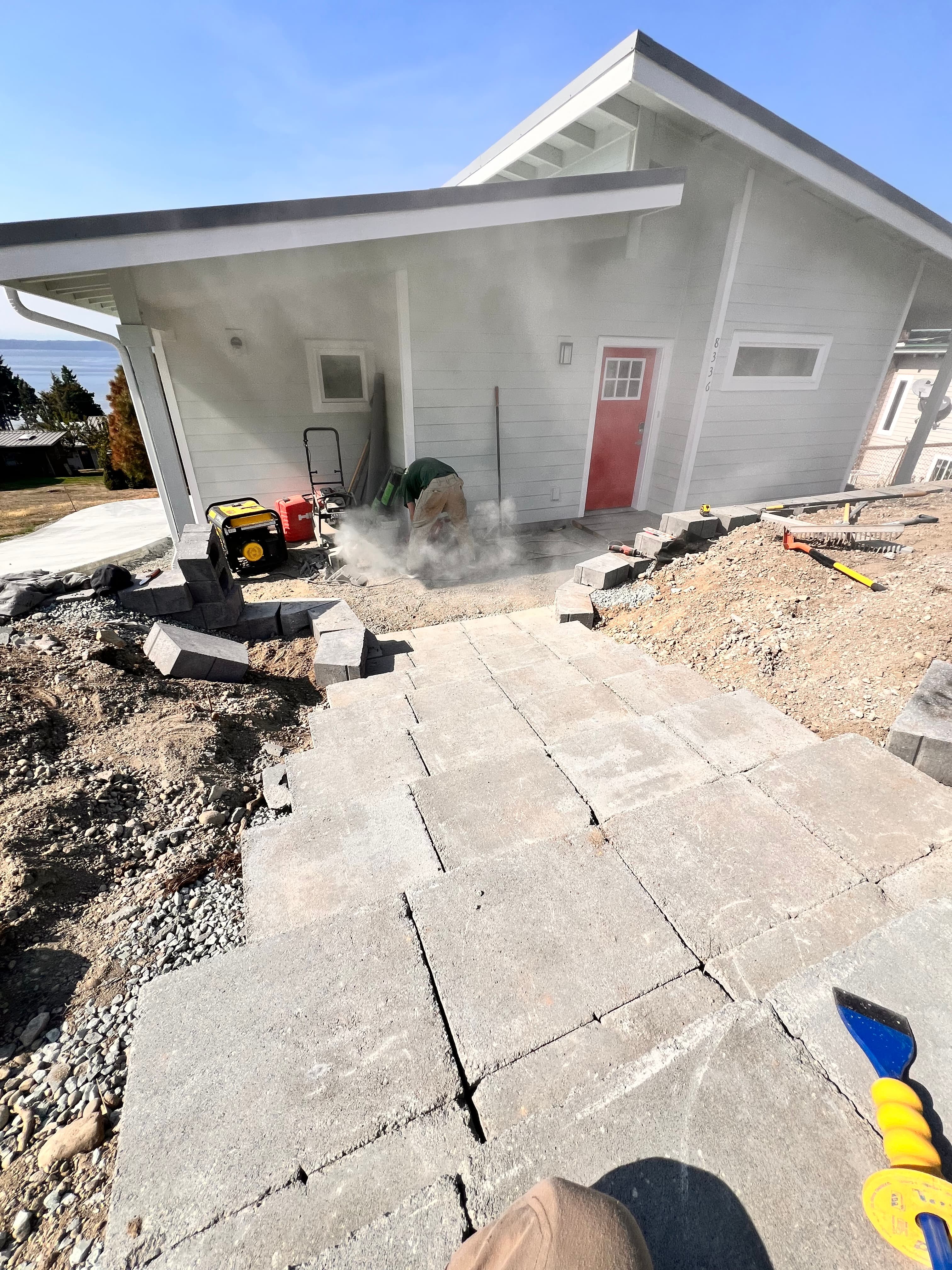 Multi-Level Paver Patio & Retaining Walls gallery 20
