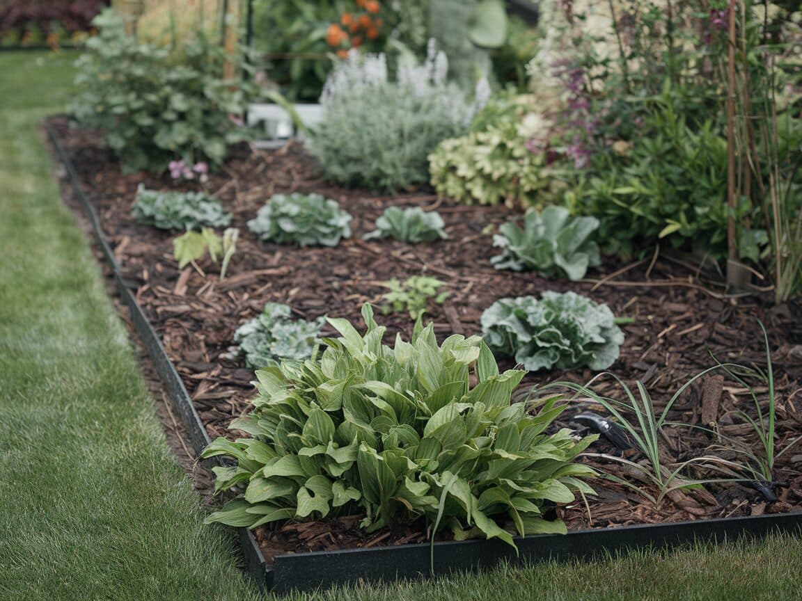 After: Weed-Choked Beds to Clean Garden