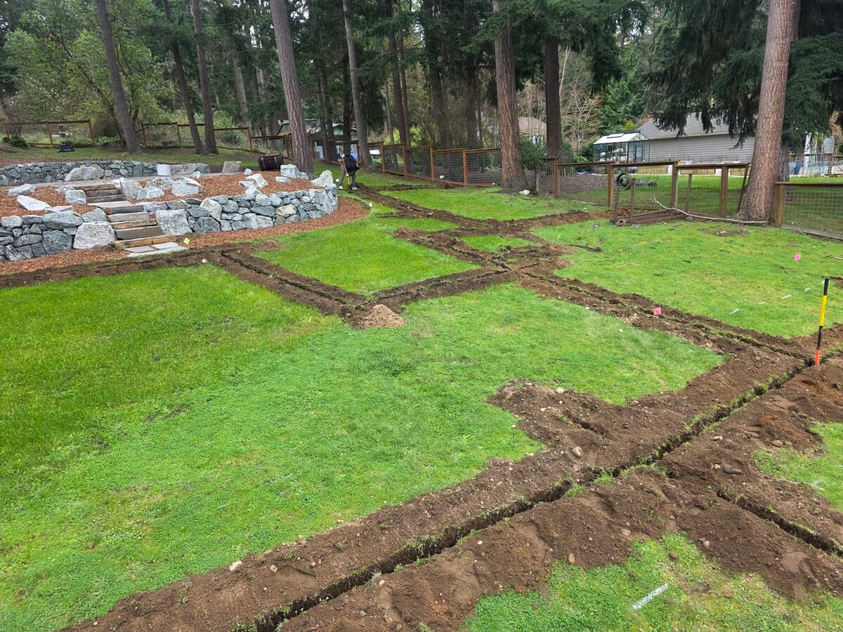 Irrigation mainline installation