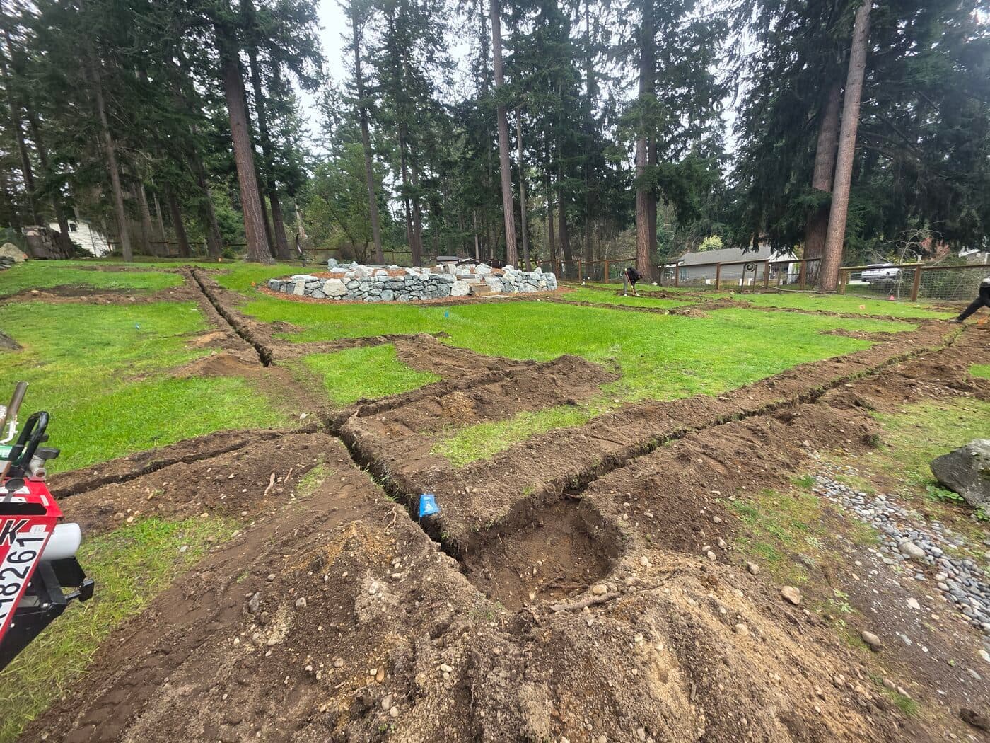 Irrigation system components and valve installation