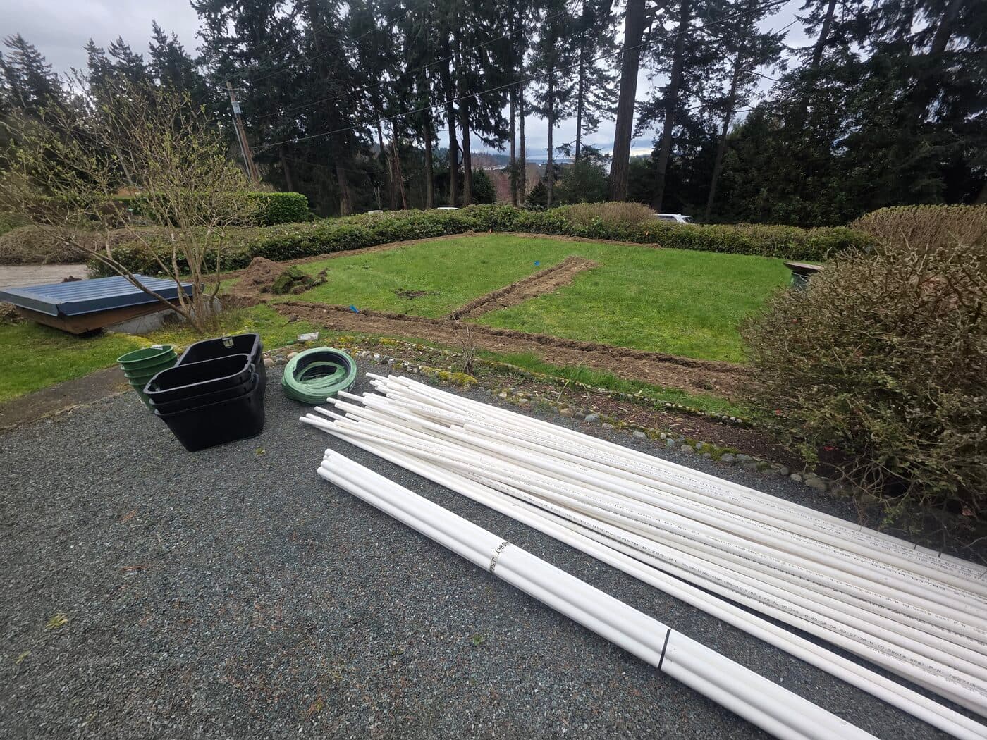 Irrigation zone valve manifold installation