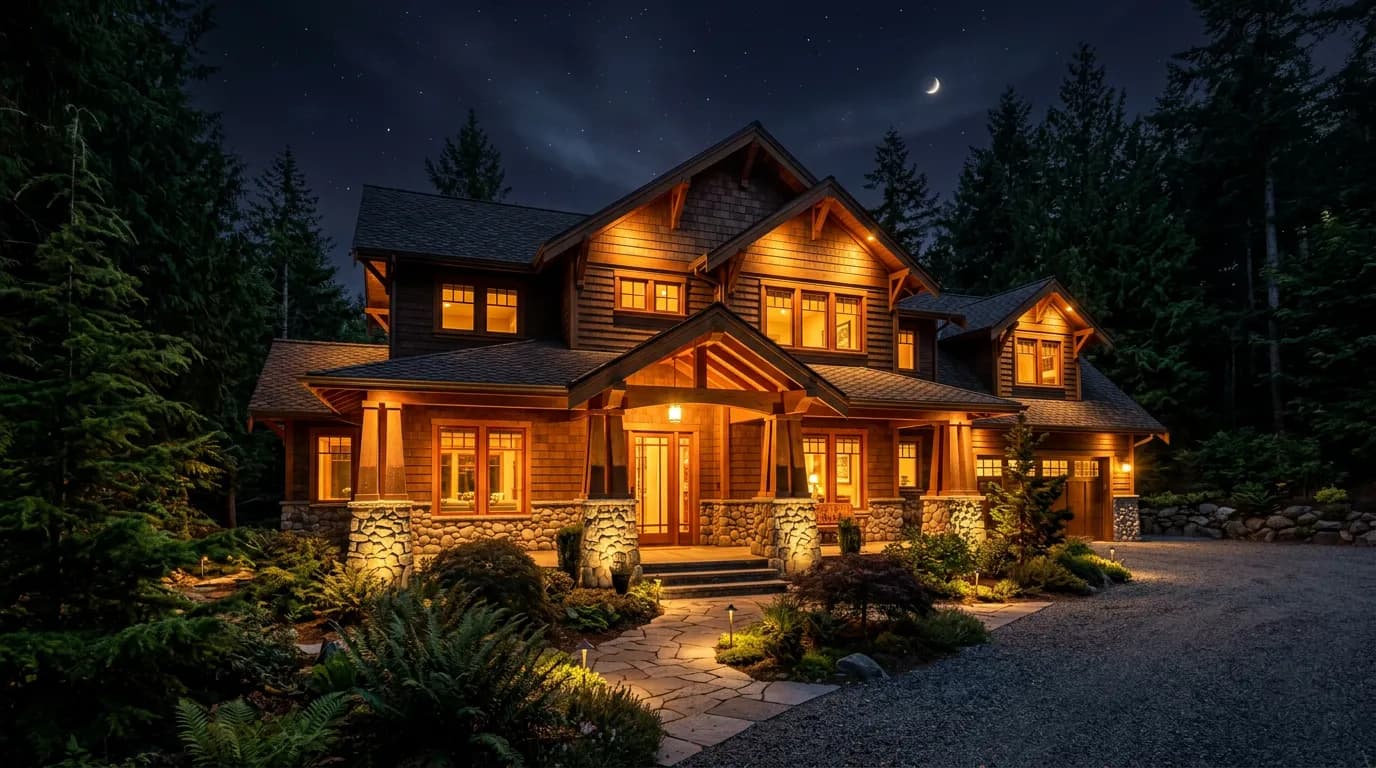 Facade accent lighting