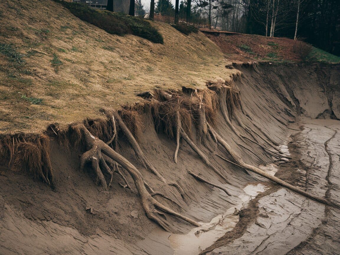 Before: Eroding Slope to Terraced Walls