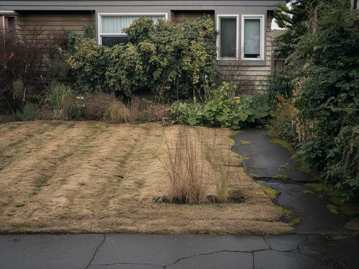 Before: Dead Lawn to Curb Appeal