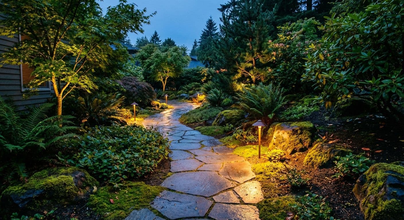 Garden Path & Accent Lighting System project photo