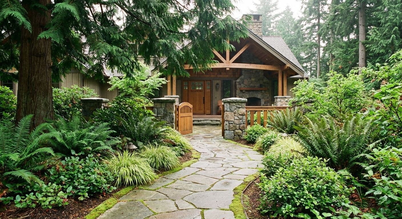 Flagstone Walkways & Entry Feature project photo